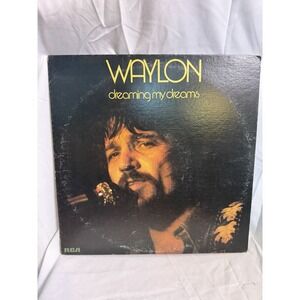 WAYLON JENNINGS Dreaming my Dreams Vinyl Lp RCA 1975 APL1-1062